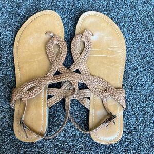Brown sandals